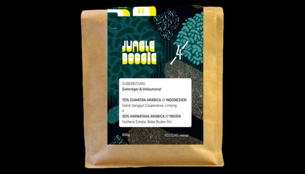 100% Arabica Espresso Blend aus Brasilien und Indonesien